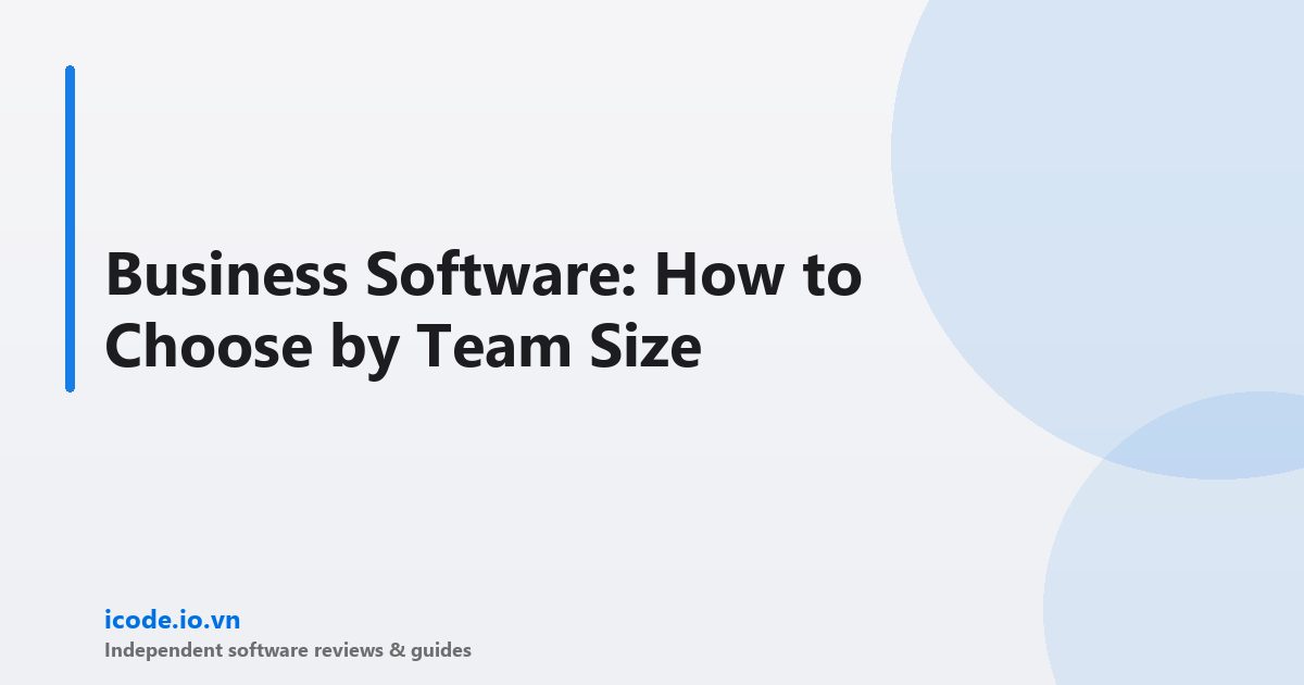 Business software