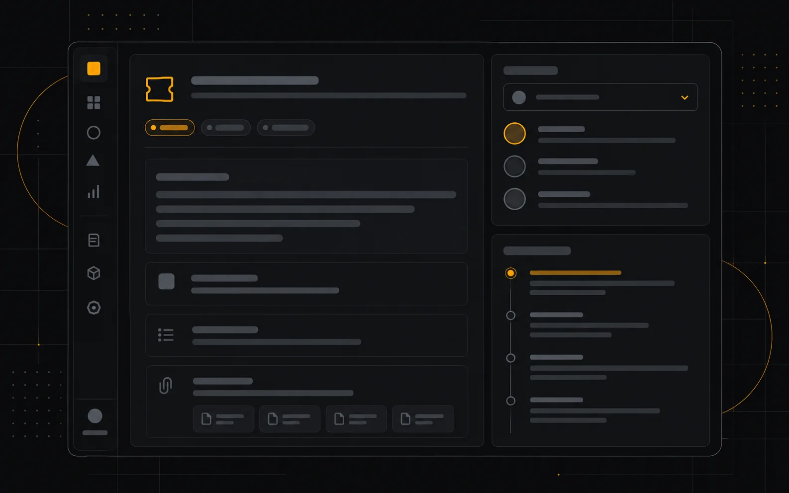 customer support - product ui illustration