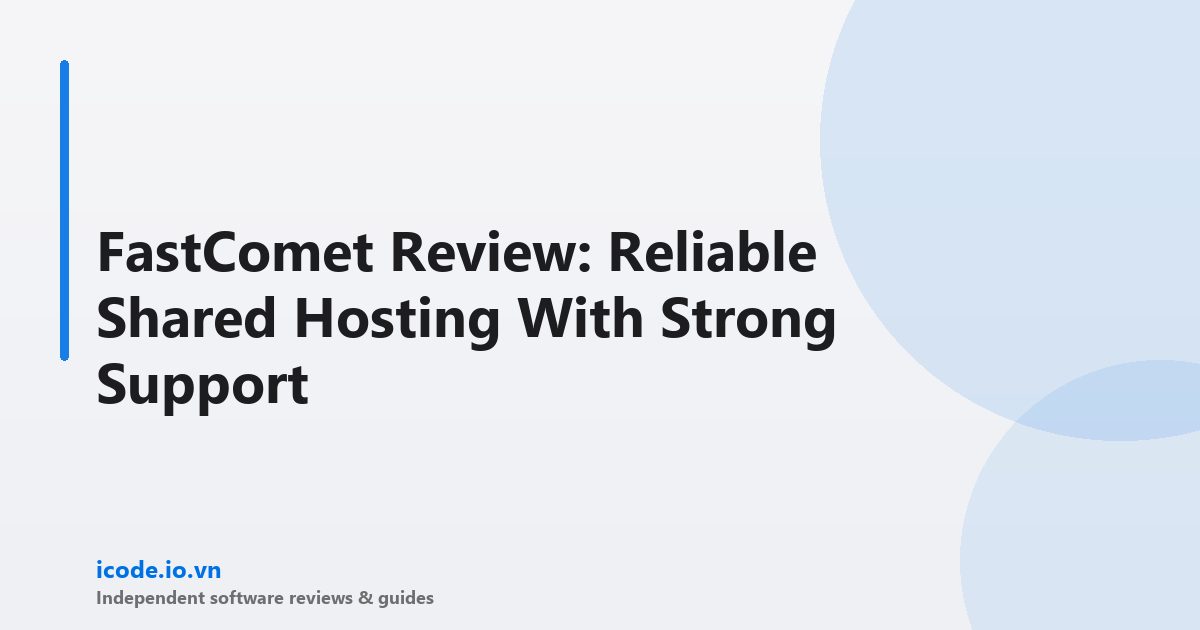 Fastcomet review