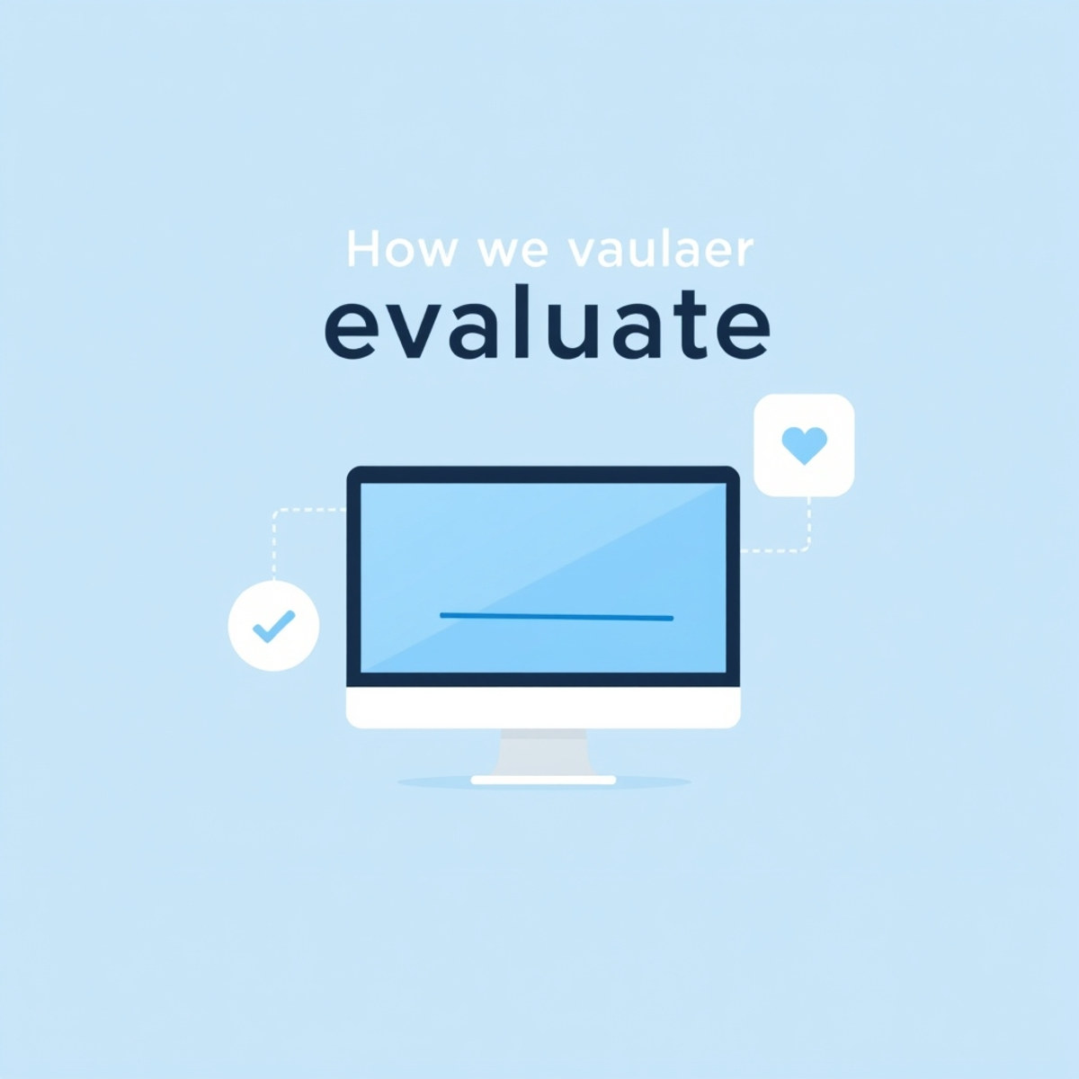 How we evaluate software