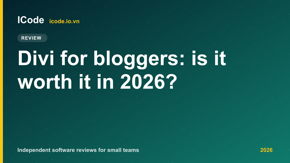 Divi for bloggers: is it worth it in 2026?