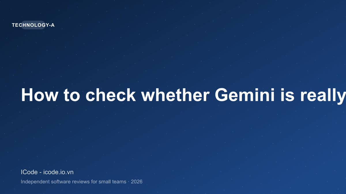 How to check whether Gemini is really down