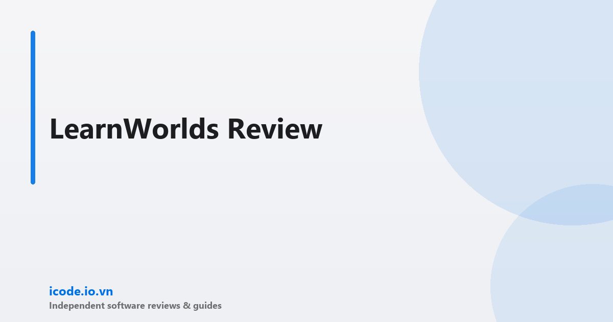 Learnworlds review