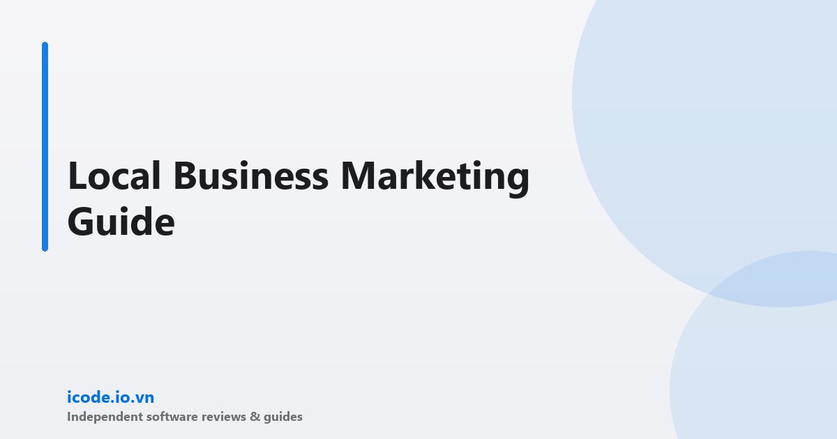 Local business marketing guide