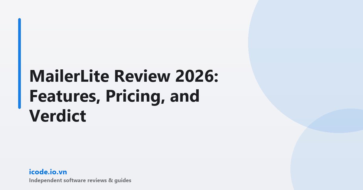 Mailerlite review