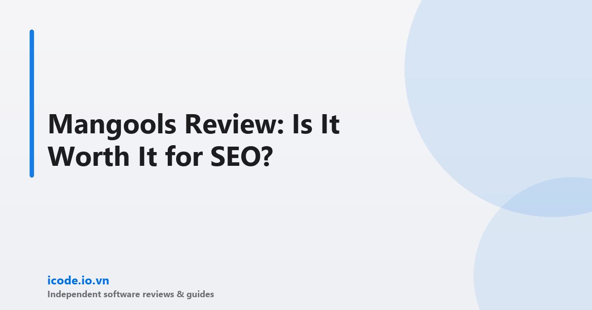 Mangools review