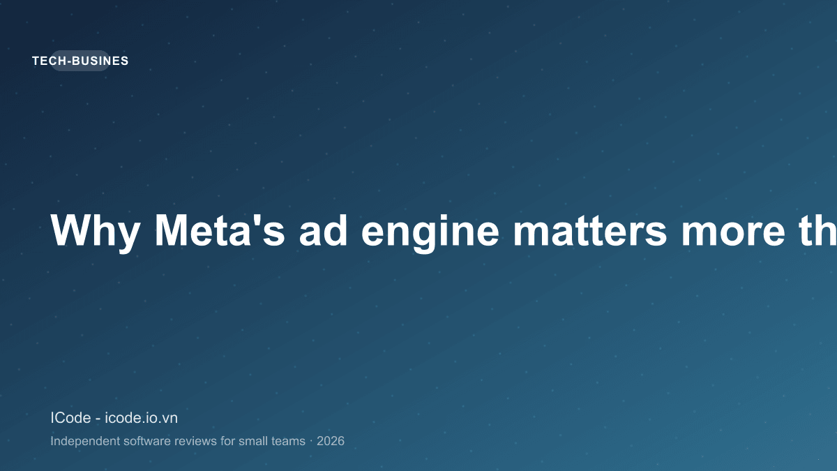 Why Meta's ad engine matters more than the headline