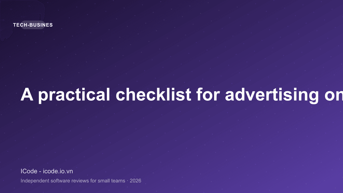 A practical checklist for advertising on Meta