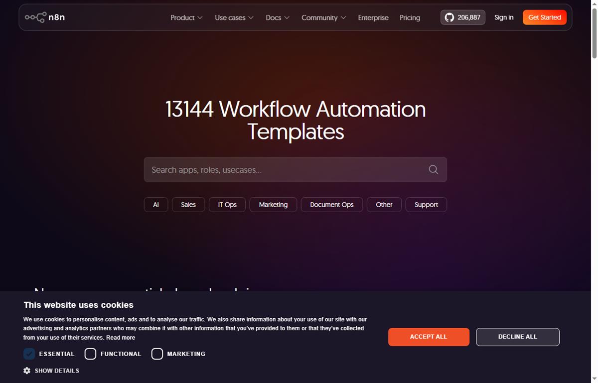 n8n workflow templates you can build from