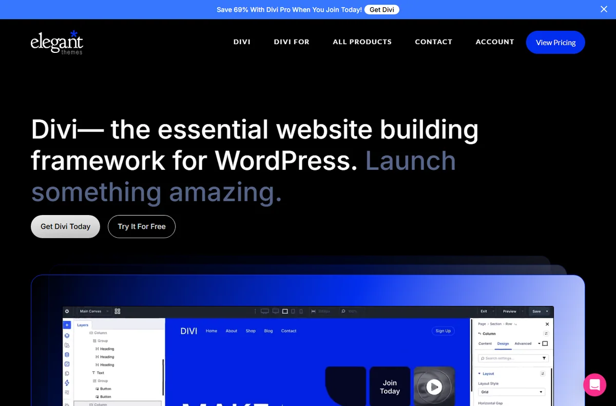 Divi builder features and modules overview