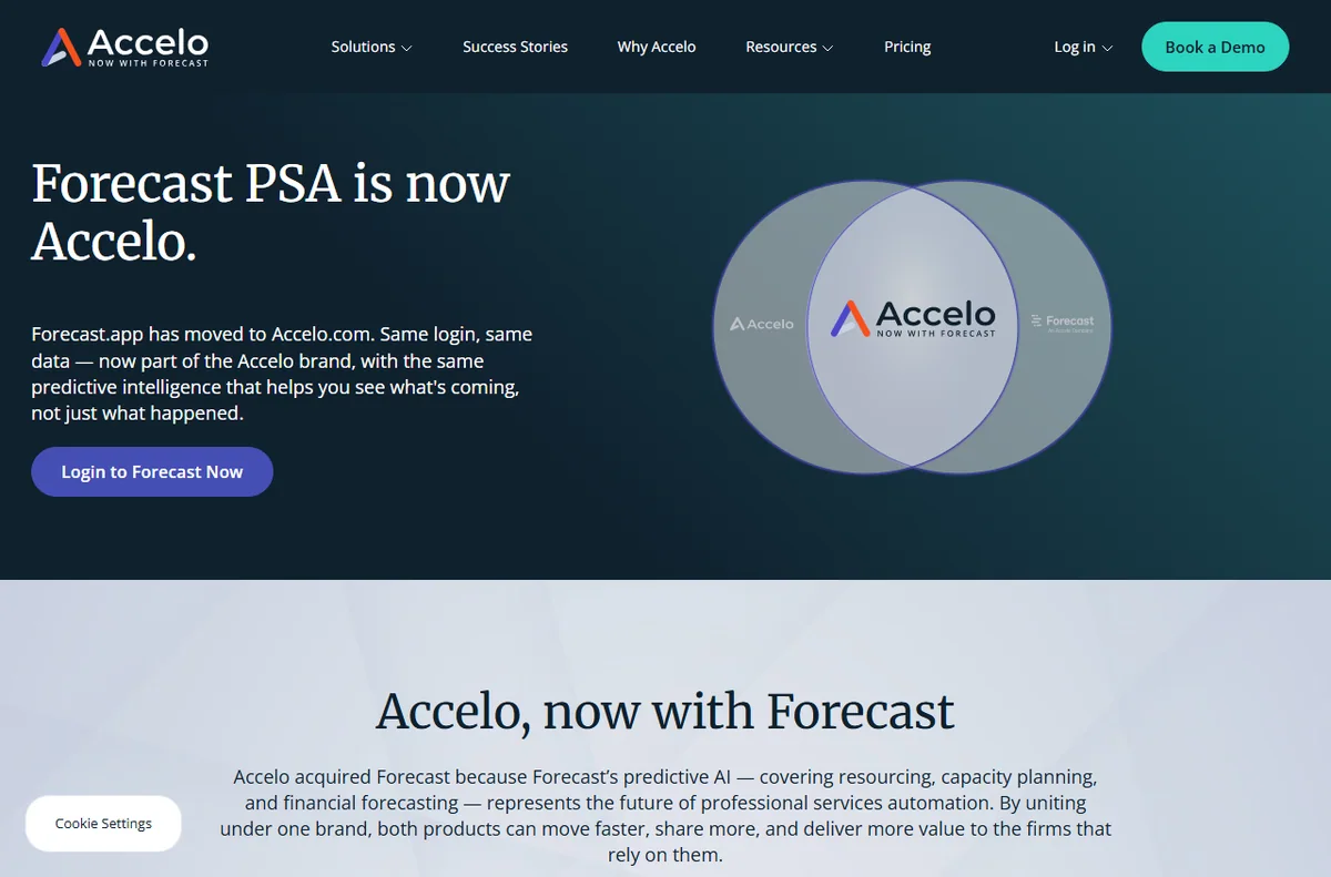 Forecast AI project and resource management