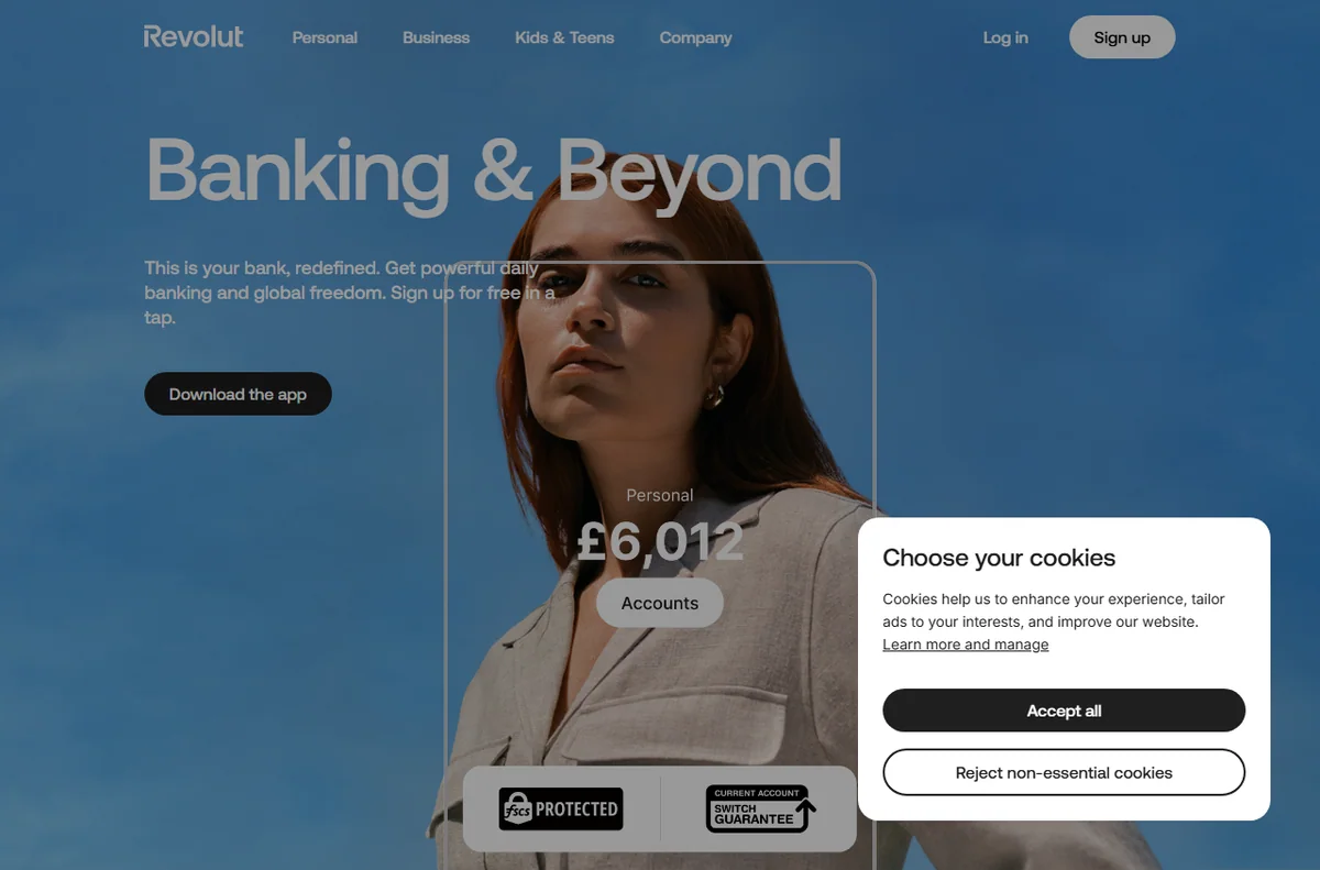 Revolut multi-currency app
