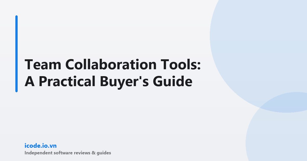 Team collaboration tools guide