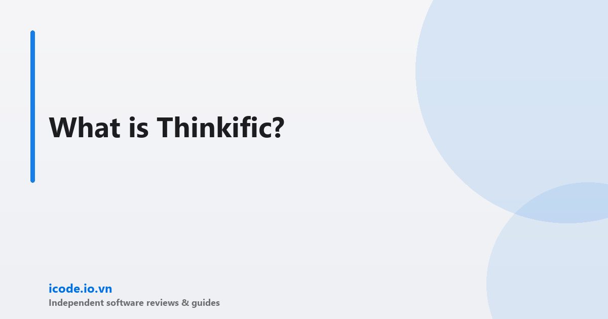 What is Thinkific?